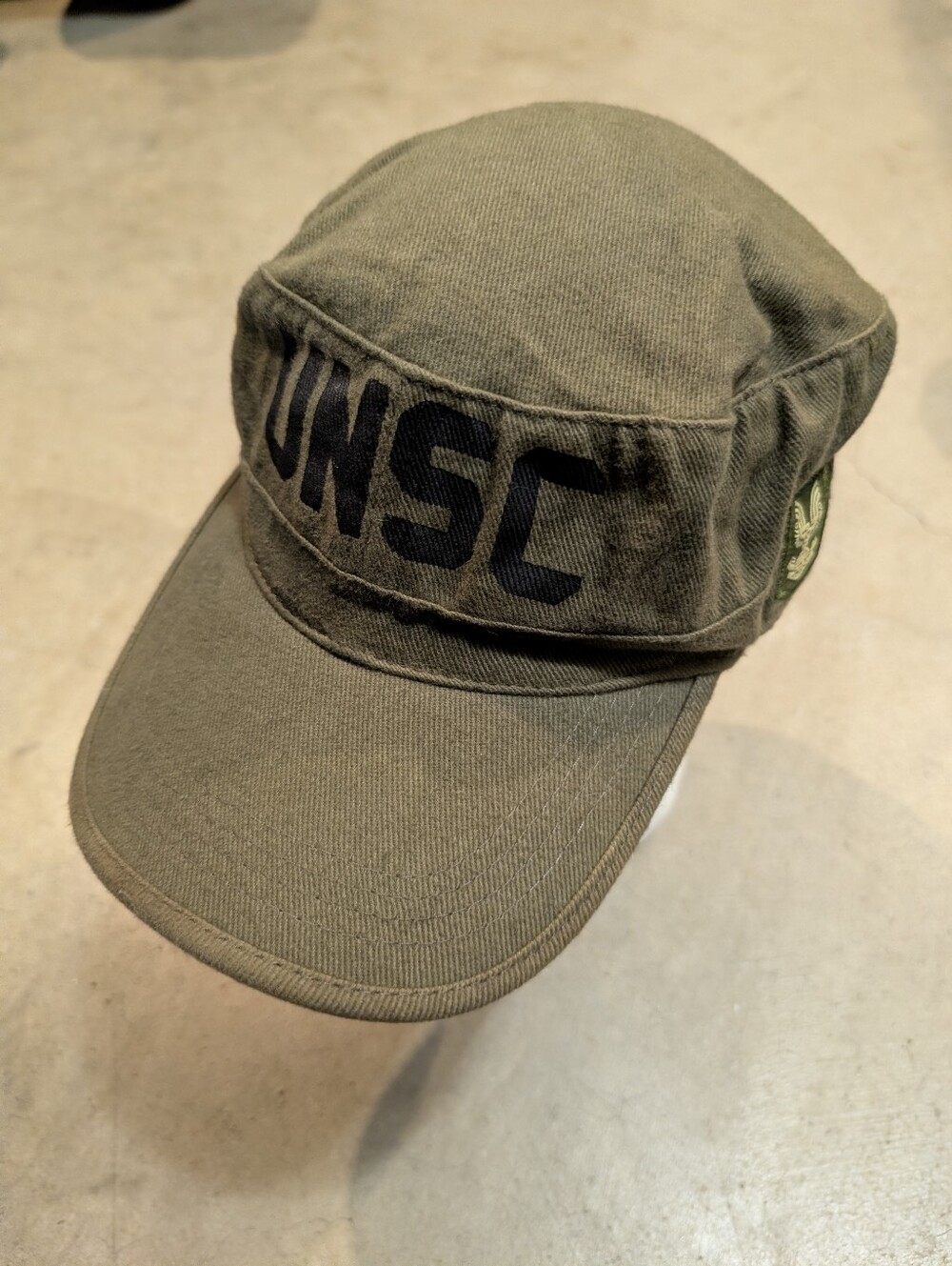 Microsoft Olive Green Halo Reach UNSC Military-Style Cap